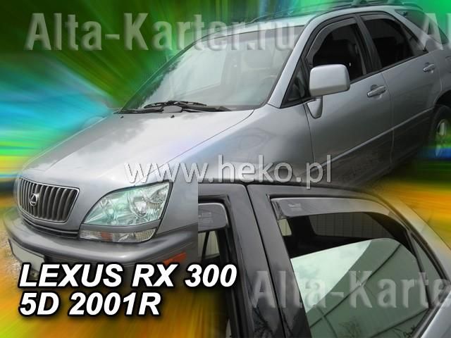 Дефлекторы Heko для окон Lexus RХ I 300 1997-2003. Артикул 30011