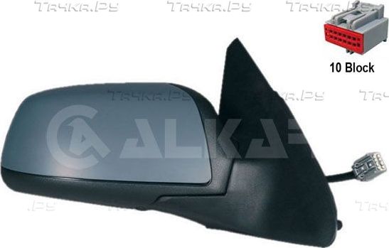 Зеркало боковое Alkar правое для Ford Mondeo III 2003-2007. Артикул 6126378