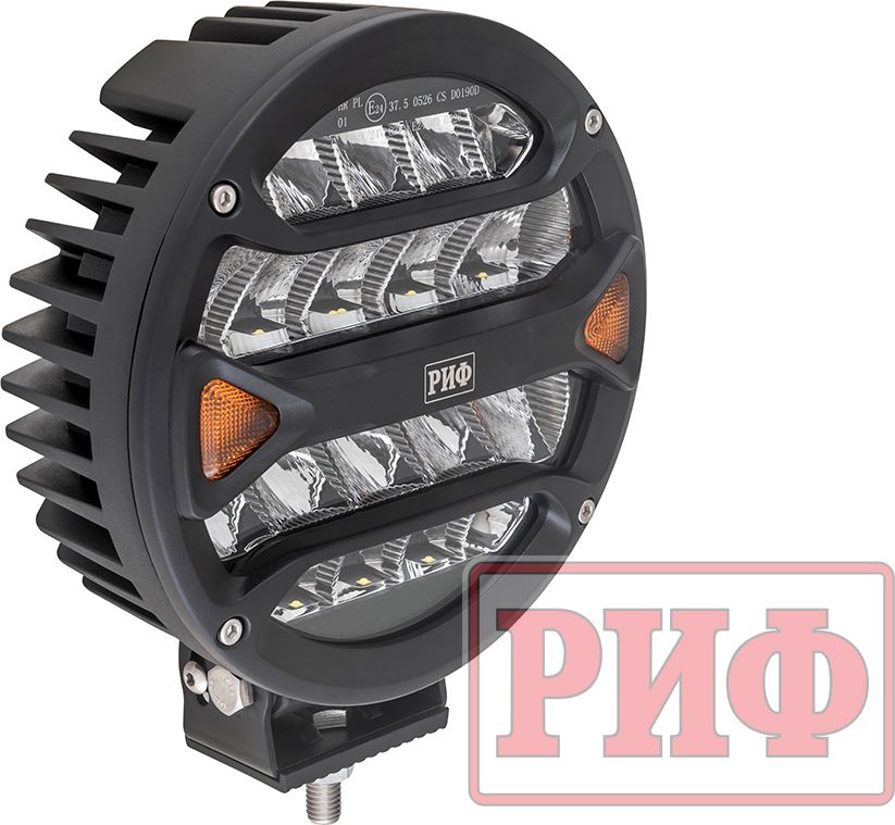 Фара светодиодная водительского света РИФ 178 мм 90W LED. Артикул D0190DE