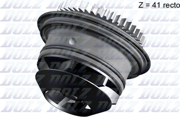 Помпа (водяной насос) Dolz для Volkswagen LT II 2002-2006. Артикул A229