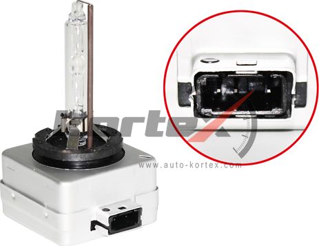 Лампа XENON D1S (PREMIUM) (Kortex). Артикул KBA1001