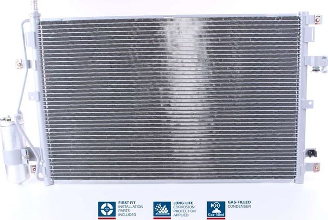 Радиатор кондиционера (конденсатор) Nissens (алюминий) для Volvo XC90 I 2002-2010. Артикул 94937