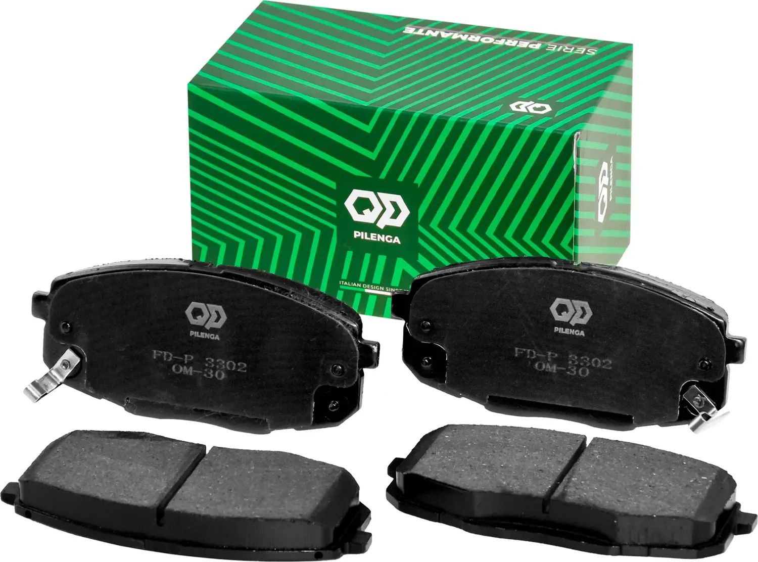 PILENGA Колодки тормозные дисковые передние  HYUNDAI/KIA CERATO  ELANTRA  I30  CEE'D. Артикул fd-p3302