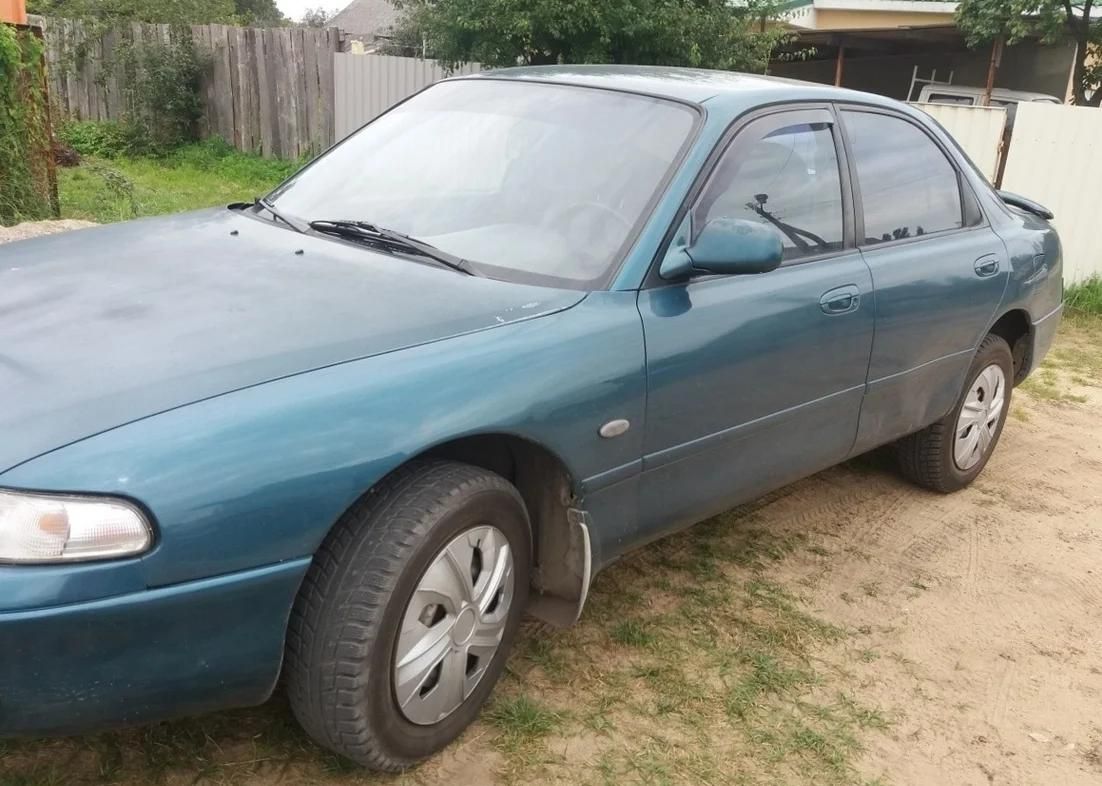 Дефлекторы Heko для окон (передняя пара) Mazda 626 GE xэтчбек 1991-1997. Артикул 23106