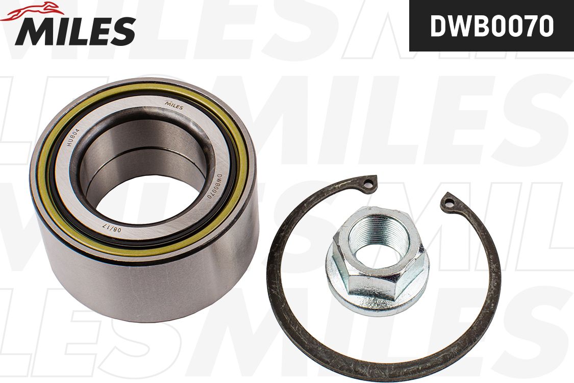 Ступичный подшипник (комплект) Miles. Артикул DWB0070