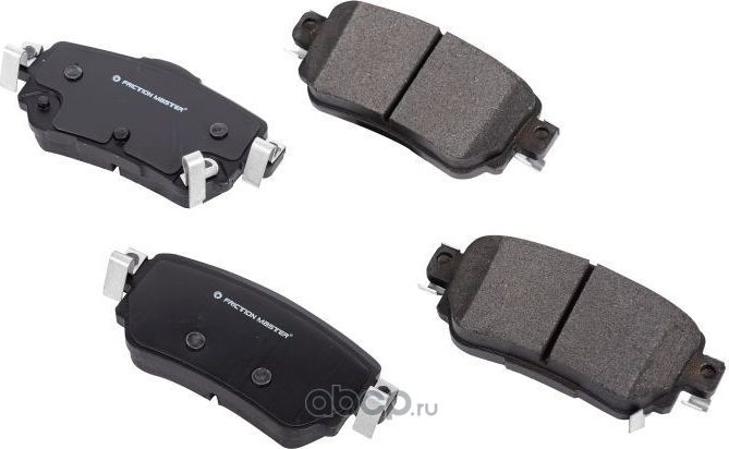 Колодки тормозные дисковые (Frictionmaster). Артикул MKD1965