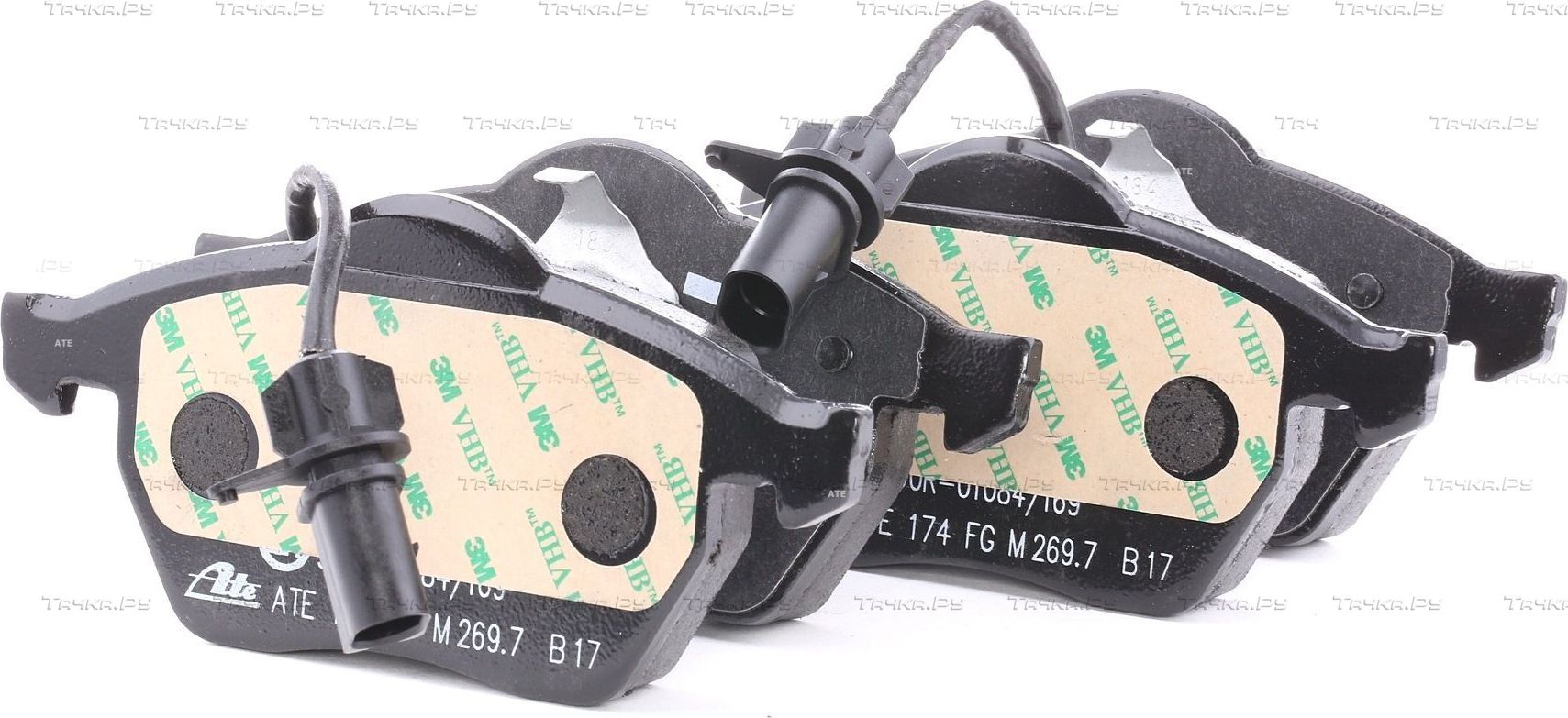 Тормозные колодки ATE передние для Skoda Superb I 2001-2008. Артикул 13.0460-7110.2