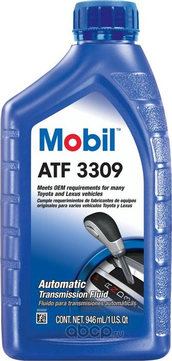 Масло для АКПП Mobil ATF 3309 (946 мл). Артикул 123062