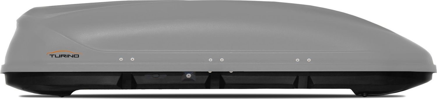 Автомобильный бокс PT Group Turino Sport аэродинамический серый (480 л, 210х80х45 см). Артикул 00001720