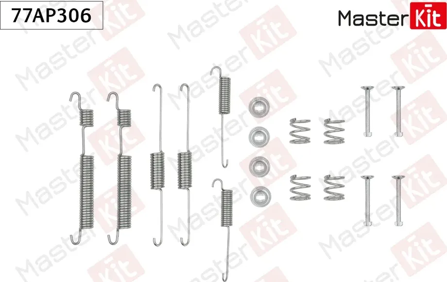 Комплект установочный барабанных колодок (Master KIT). Артикул 77AP306