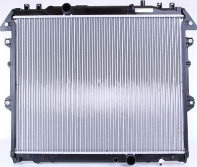 Радиатор охлаждения двигателя Nissens. Артикул 646807