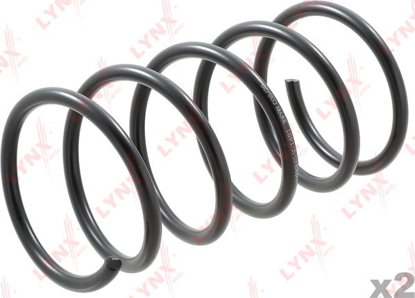 Пружина подвески LYNXauto передняя для Hyundai Elantra III (XD) 2000-2006. Артикул SC-1481