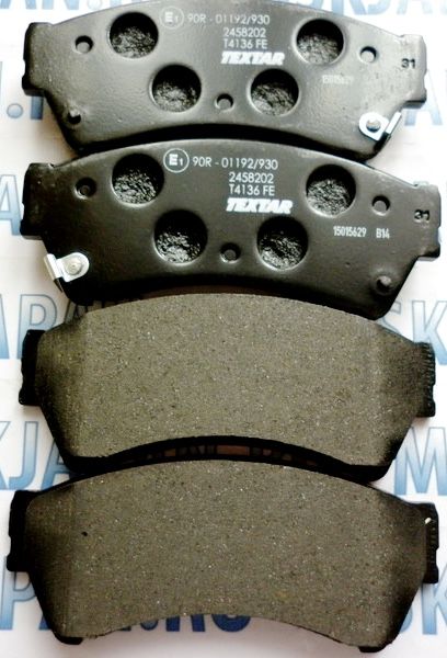 Тормозные колодки Textar передние для FAW Besturn B70 2014-2014. Артикул 2458202