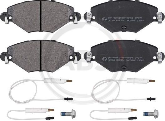 Тормозные колодки ABS. Артикул 37277