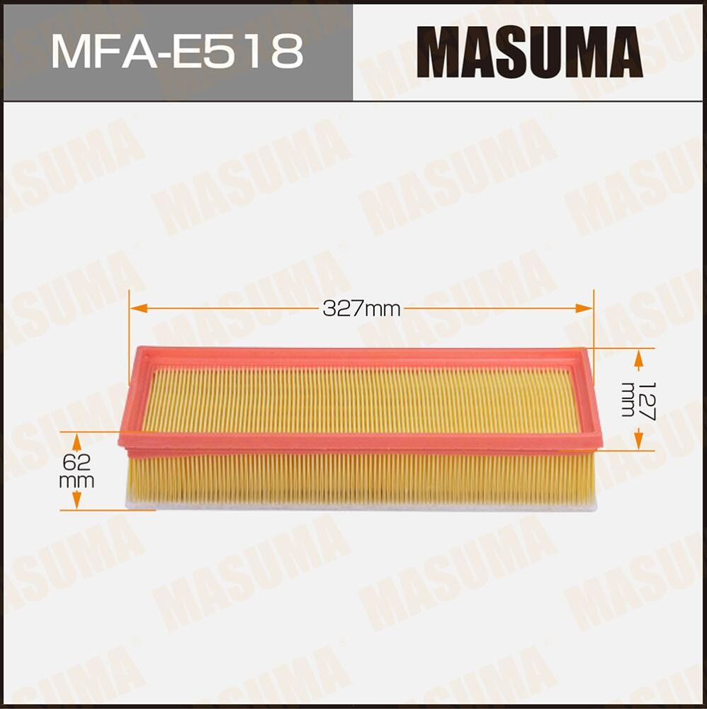Воздушный фильтр Masuma. Артикул MFA-E518