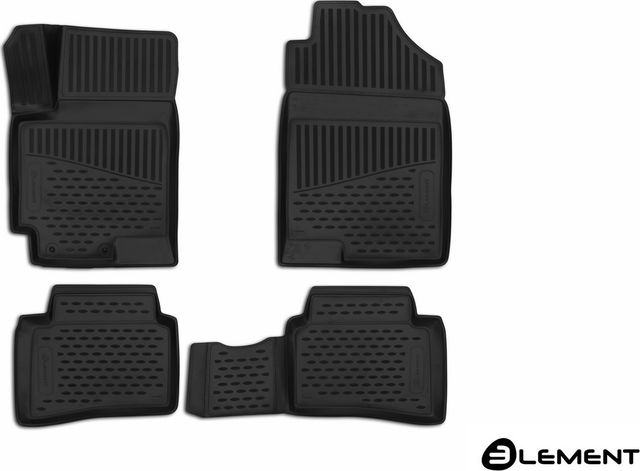 Коврики Element для салона Hyundai Solaris Comfort II 2017-2026. Артикул ELEMENT3D2065210
