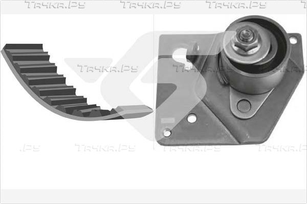 Ремень ГРМ с роликами (комплект) Hutchinson для Renault Grand Scenic II 2004-2009. Артикул KH 235