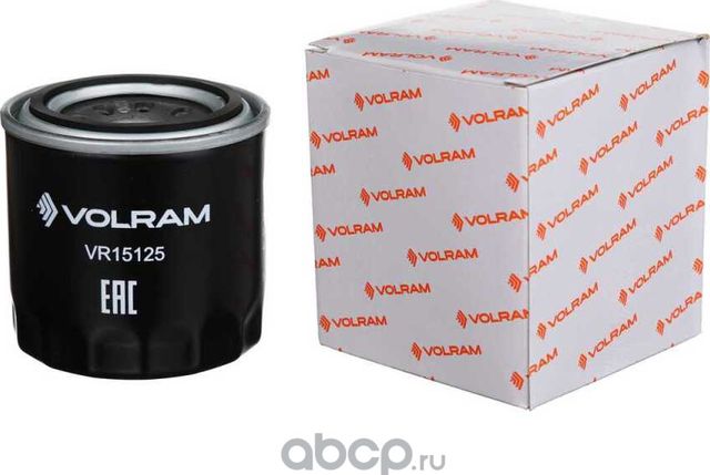ФИЛЬТР МАСЛЯНЫЙ HYUNDAI IX35 1.6-2.0 10-15/TUCSON 1.6 15-KIA RIO III 1.4 11-/CE (Volram). Артикул VR15125
