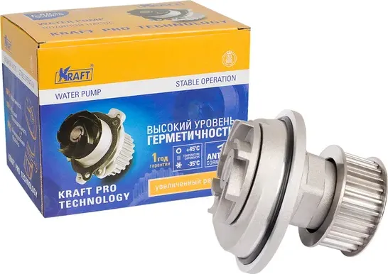 Насос водяной OPEL ASTRA 91- 1.6/1.8 (Kraft) Kraft. Артикул KT059388