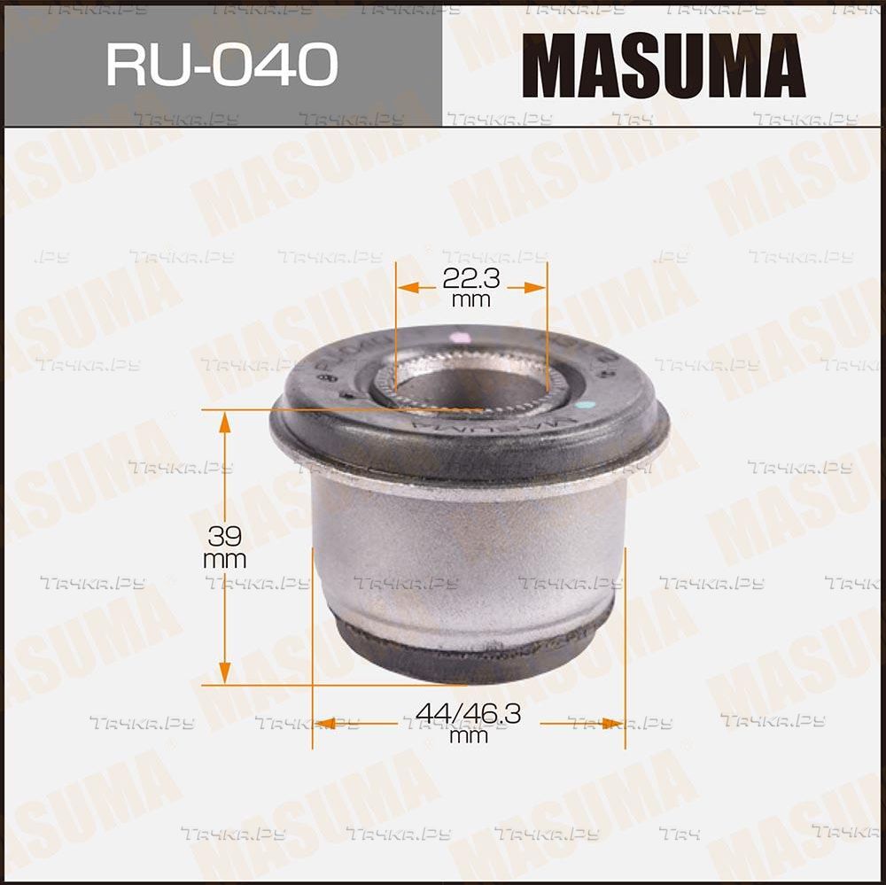 Сайлентблок переднего рычага подвески Masuma правый/левый верхний для Mitsubishi L300 II 1986-2006. Артикул RU-040