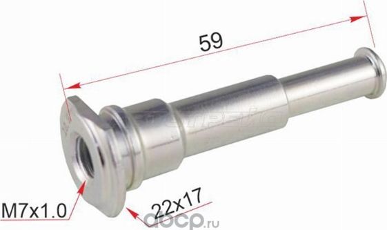 НАПРАВЛЯЮЩАЯ СУППОРТА FR HYUNDAI SANTA FE 00-06TE (SAT). Артикул ST5816233000