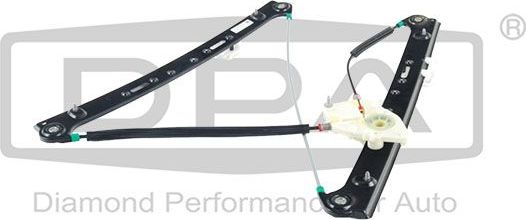 Стеклоподъемник DPA передний правый для BMW X3 I (E83) 2003-2010. Артикул 91352002