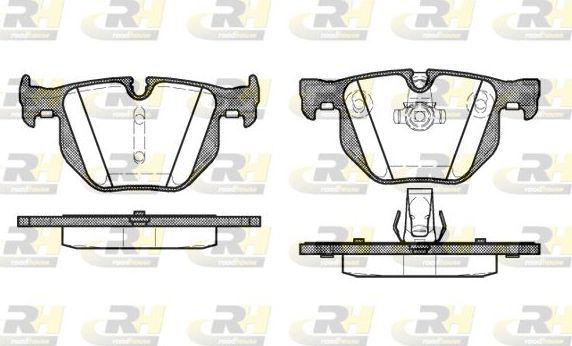 Тормозные колодки RoadHouse. Артикул 2381.60