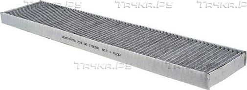 Салонный фильтр Zentparts (Активированный уголь). Артикул Z34106