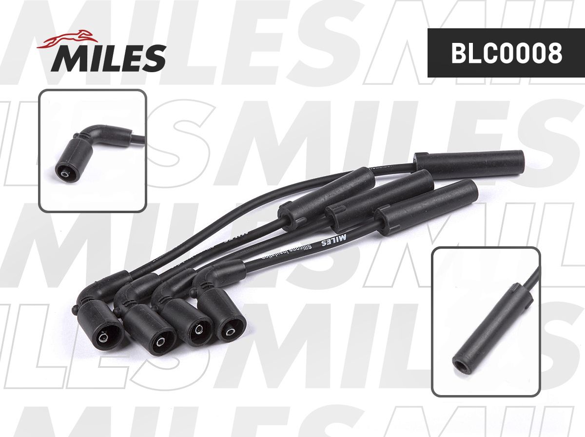 Высоковольтные провода (провода зажигания) (комплект) Miles. Артикул BLC0008