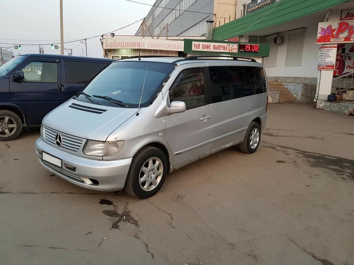 Дефлекторы Heko для окон Mercedes-Benz V-Класс W638 1996-2003. Артикул 23217