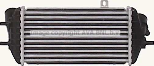 Интеркулер AVA для Hyundai Solaris I 2014-2017. Артикул HY4468