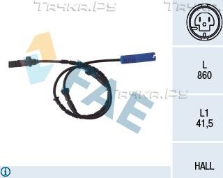 Датчик ABS FAE задний для BMW 5 IV (E39) 1996-2003. Артикул 78046