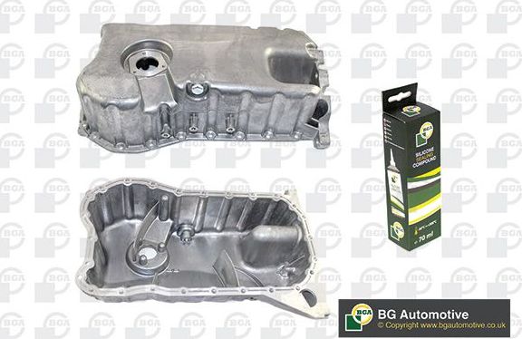 Масляный поддон картера двигателя BGA. Артикул SP9617