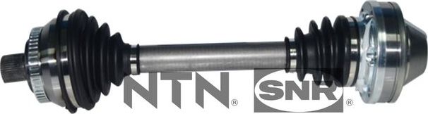Полуось (привод в сборе, приводной вал) NTN / SNR передняя передняя правая/левая для SEAT Alhambra I 2003-2009. Артикул DK54.008