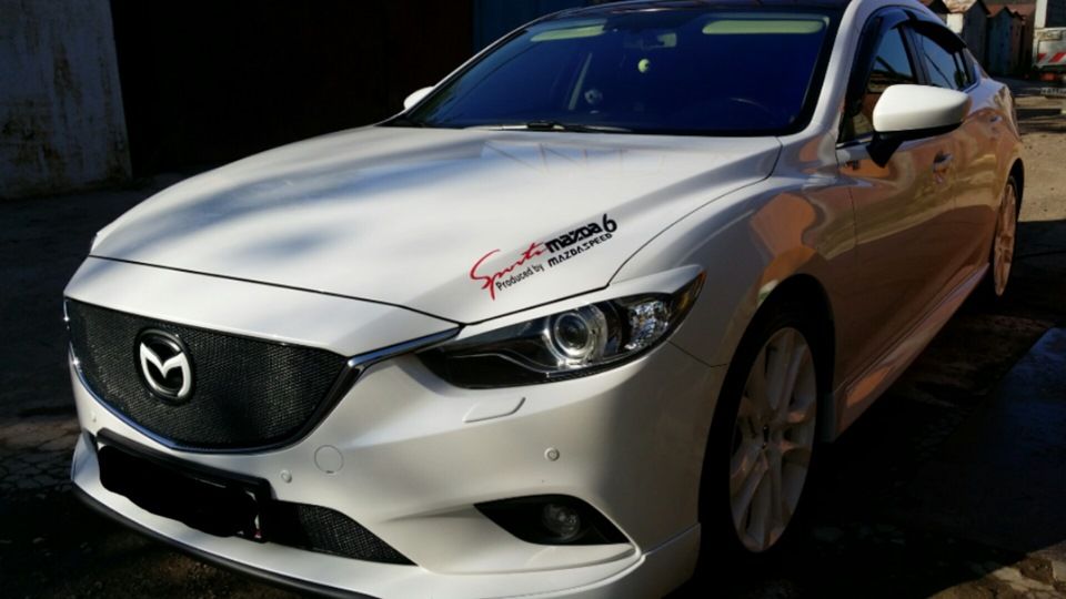 Дефлекторы EGR для окон Mazda 6 III 2012-2026. Артикул 92450031B