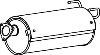 Глушитель Dinex для IVECO Daily IV 2006-2011. Артикул 28335