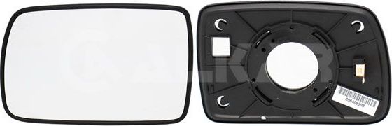 Зеркальное стекло бокового зеркала Alkar левое для Kia Picanto I 2004-2007. Артикул 6401639