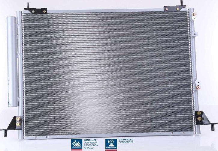 Радиатор кондиционера (конденсатор) Nissens (алюминий). Артикул 940188