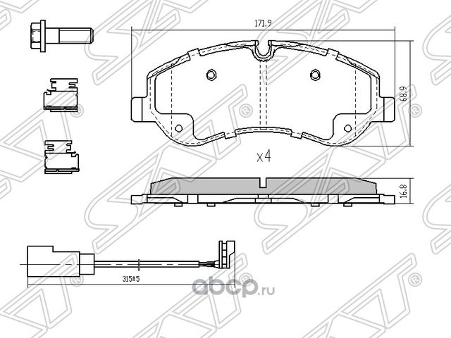 KOЛOДKИTOPMOЗHЫEFRFORDTOURNEOCUSTOM12 (SAT). Артикул ST1842632