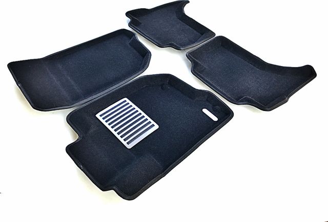 Коврики текстильные Euromat 3D Lux для салона Mitsubishi L200 V 2015-2026. Артикул EM3D-003615