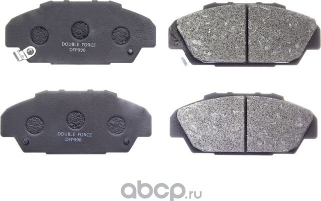 Колодки тормозные дисковые Double Force. Артикул DFP996
