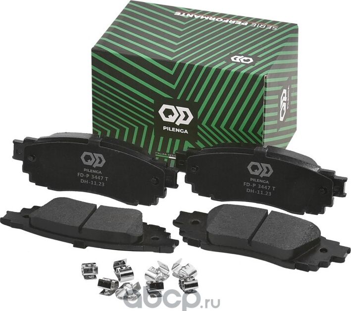 Колодки тормозные дисковые задние Performante (Pilenga). Артикул FDP3447T
