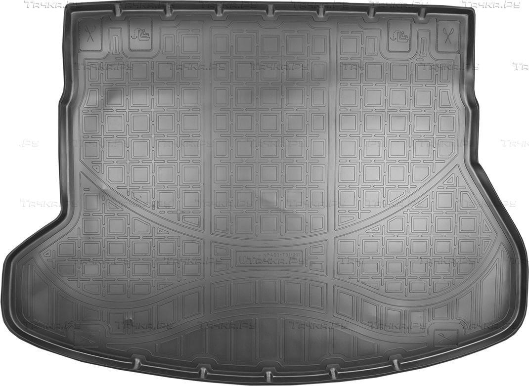 Коврик Норпласт для багажника Hyundai i30 универсал 2012-2026. Артикул NPA00-T31-211