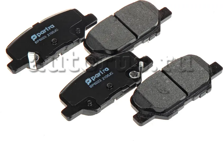 Колодки тормозные дисковые | зад прав/лев | (Partra) Partra. Артикул BP6023
