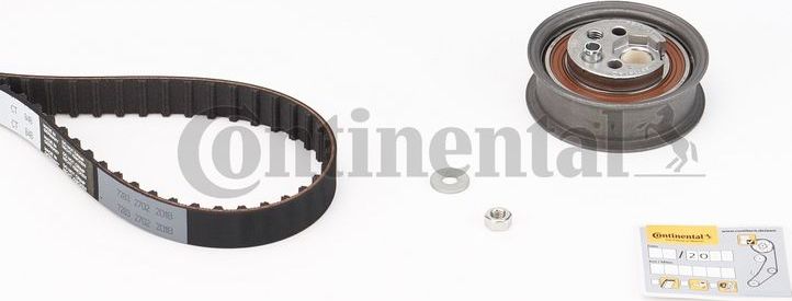 Ремень ГРМ с роликами (комплект) ContiTech. Артикул CT848K3