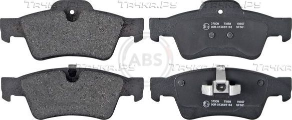 Тормозные колодки ABS. Артикул 37509