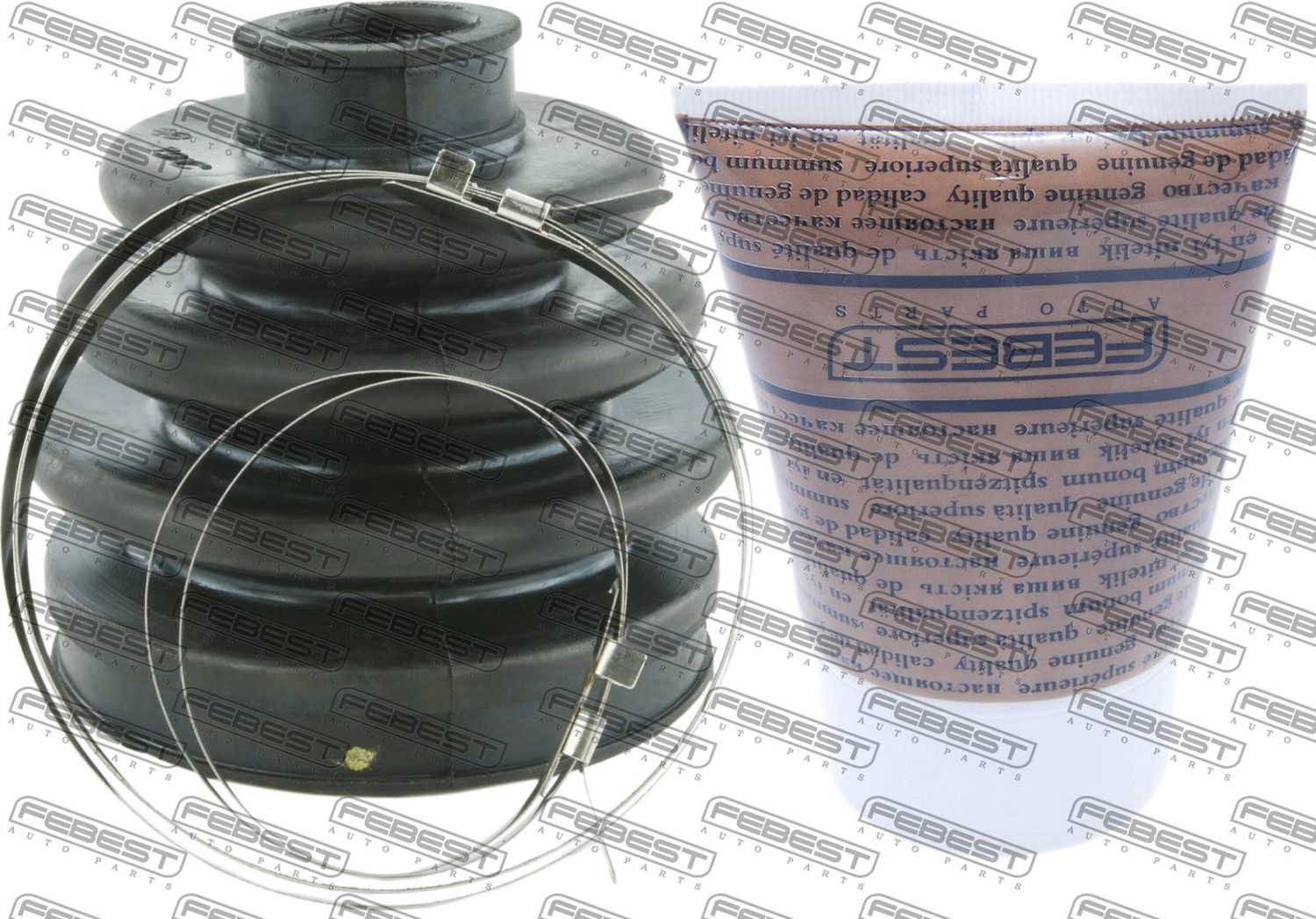 Пыльник ШРУСа наружный Febest (NBR (бутадиен-нитрильный каучук)). Артикул 2117-CBK