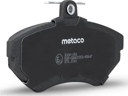 Колодки тормозные VOLKSWAGEN CADDY/POLO 95- перед. (Metaco) Metaco. Артикул 3000154