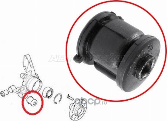 Сайлентблок задней цапфы HYUNDAI TUCSON 04-10ACEN (SAT). Артикул ST5511625000