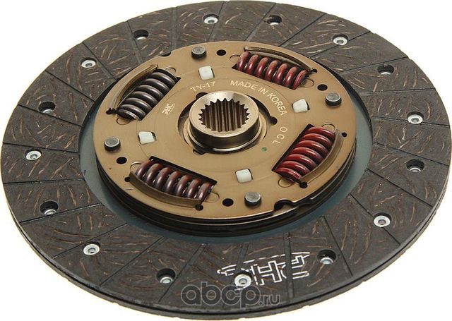 Диск сцепления TOYOTA Avensis (T250) (00-) (1.8) (212мм) VALEO PHC. Артикул TY17